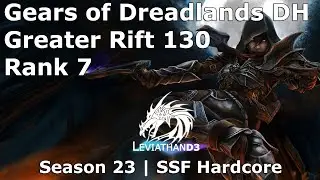 [Diablo 3] Hardcore Demon Hunter | GOD Hungering Arrow | GR 130 Season 23