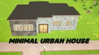Minimal Urban House - The Sims Mobile - Speed Build pt2 🏡