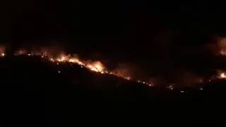 Browns Island Fire