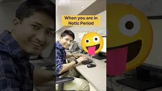 Notice Period🤪🤪| @varunsr9 #noticeperiod #trending #comedy #music #viral #trending