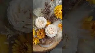 Интерьерная работа в помощь солнечному настроению🌻. #декор #красота #сухоцветы #flowers #композиция