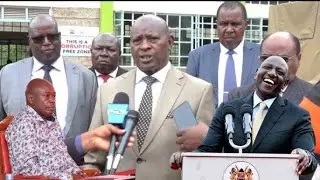GACHAGUA IN TEARS AS HIS ALLY NYERI GOV SAY YEYE ANATAMBUA RUTO KAMA PRESIDENT NA WATAFANYA KAZI