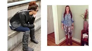Yoga Pants and Boots