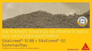 Systemaufbau SikaScreed&reg;-10 BB + SikaScreed&reg;-50