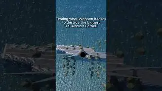 Testing what Weapon it takes to destroy a 