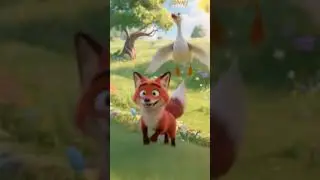 Fox and the Goose on the Loose! 🦊 | Funny Animal Chase Song for Kids #kidsong #kidscartoon #fun