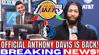 ANTHONY DAVIS BACK MAKES THE LAKERS DANGEROUS TODAY'S LAKERS NEWS