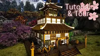 Japanese Inspired Build Tutorial - ARK: Survival Ascended