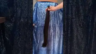 Silk straight human hair extensions,natural black weft for women