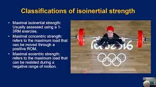 Isoinertial Strength testing
