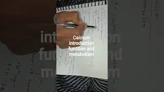 calcium introduction function and metabolism