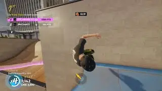 Playing a game of Skate.💯🎮🎮