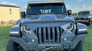 Color matched Jeep hardtop