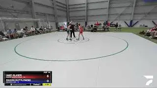 106 Lbs Placement Matches (8 Team) - Jake Glaser, North Dakota Blue Vs Mason Kutylowski, Georgia R