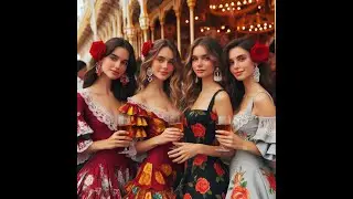 En la Feria de Abril de Sevilla