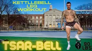 HARDCORE KETTLEBELL LEG WORKOUT / 300 REPS! / ZERO GRAVITY VS THE BEAST (90 LBS/40 KG) (Description)