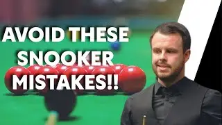 Most Common Mistakes In Snooker (IMPROVE QUICKLY)