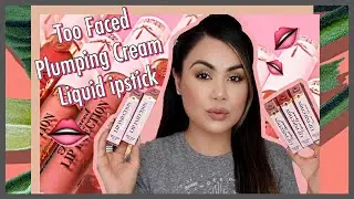 Too Faced Lip Injection Power Plumping Cream Liquid Lipstick Swatch and Review