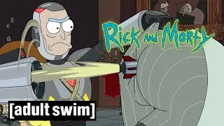 Rick and Morty | The Rich Get Purged | Adult Swim UK 🇬🇧