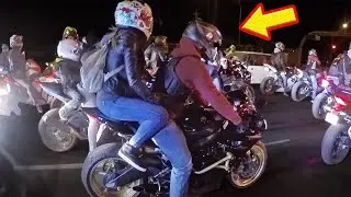 I Rode in a Big Motorcycle Group! [Motovlog 14]