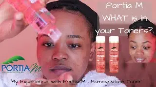 Acne Prone Tries Portia M Pomegranate Toner|| 2 Weeks Experience, Before and After