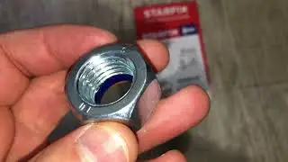 Гайка М20 со стопорным кольцом, цинк, DIN 985 (20 шт в упаковке) STARFIX, Артикул: SMC1-50748-20