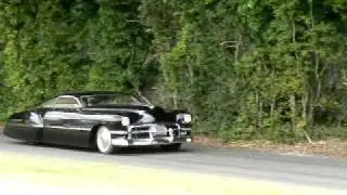 Billy Gibbons in his Cadzilla
