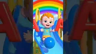 ABC Color Balls 🎨 | A for Apple, B for Ball | Learn Alphabet & Colors for Kids#abclearning