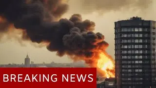 East London Flats Blaze | August 26, 2024 - Major Fire Incident
