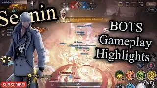 Black Desert Mobile 🐯Seonin🐯BOTS Gameplay, Sorry It’s look so bad, I did my best🤣, GGTY💪🏻