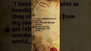 I have suffered pain so heavily #sad #love #life #comment #share #quotes #sadsoul #subscribe #shorts