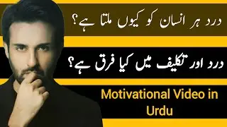 Best Motivational Video in urdu / hindi || Difference Between Pain And Suffering