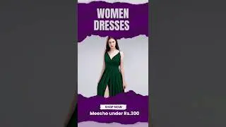 Meesho women dresses under Rs.300   #meesho#womendreses#youtubeshorts