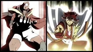 Crusher vs Rashad (Beyblade G Revolution vs Beyblade Burst Dynamite Battle, Reupload)