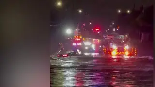 KSAT viewer captures high-water rescue on cellphone