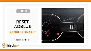 [TUTO] Сброс индикатора Adblue - RENAULT TRAFIC