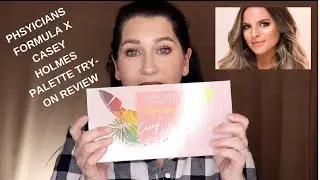Try-on Review of Physicians Formula X Casey Holmes Palette|| Jennies reviews