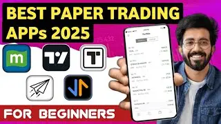 BEST paper trading app for beginners 2025 || best paper trading platform || best paper Trading Apps