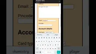 💸Payment form using html #coding #tutorial #shorts #youtubeshorts #beginners
