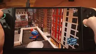 Marvel's Spiderman Remastered Lenovo Legion GO (800p, 1200p, 1600p 25 + 30 Вт TDP)