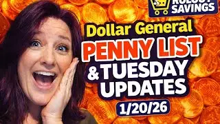 Dollar General Penny list and Tuesday updates for January 20th 2026