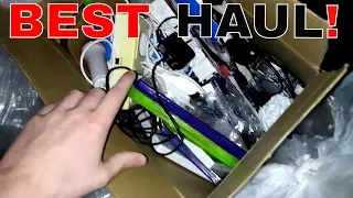 BEST DIVE EVER!!! Gamestop Dumpster Dive Night #217