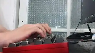 [타건 영상] 살라만더(샘플) by.힝힝홍힝 공제 키보드