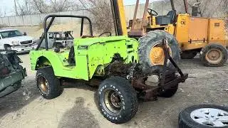 Проект Jeep CJ5 Renegade 1970 года и запчасти к нему доступны