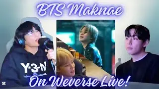 Jimin's sweetness, V's baritone vibes, and Jungkook's golden voice💜 #BTS #WeverseLive #MaknaeLine