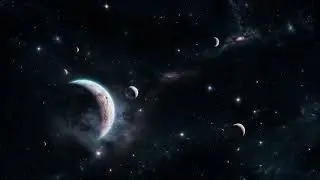 Calm Your Mind - Galaxy & Planets Ambient Music | 1 Hour | 4K 🪐