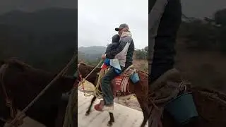 Mi pap&aacute; y Luisito en el Burrito Sabanero