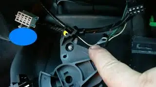 Air Mode Switch Springs Back on a Chevrolet Cavalier