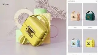 Designer bag configurator | Vectary
