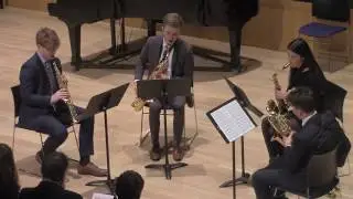 Warwick Foundation Sax Quartet 2018